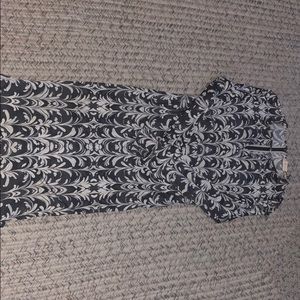 Tory Burch 100% silk long sleeved dress